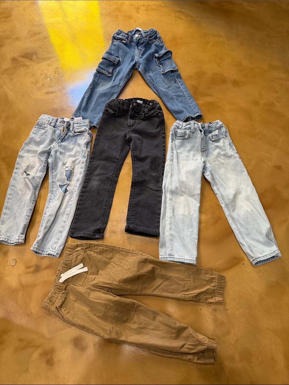 Old Navy Blue Kids Denim Jeans with Elastic Waist
